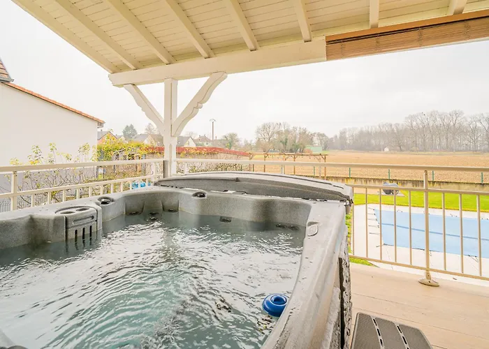 Villa Ma Vie'la - Swimming Pool - Balneo - Jacuzzi - Sauna Rhinau